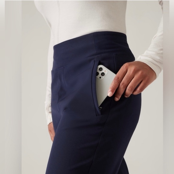 Athleta Deep Blue Ankle Pants - Picture 4 of 7